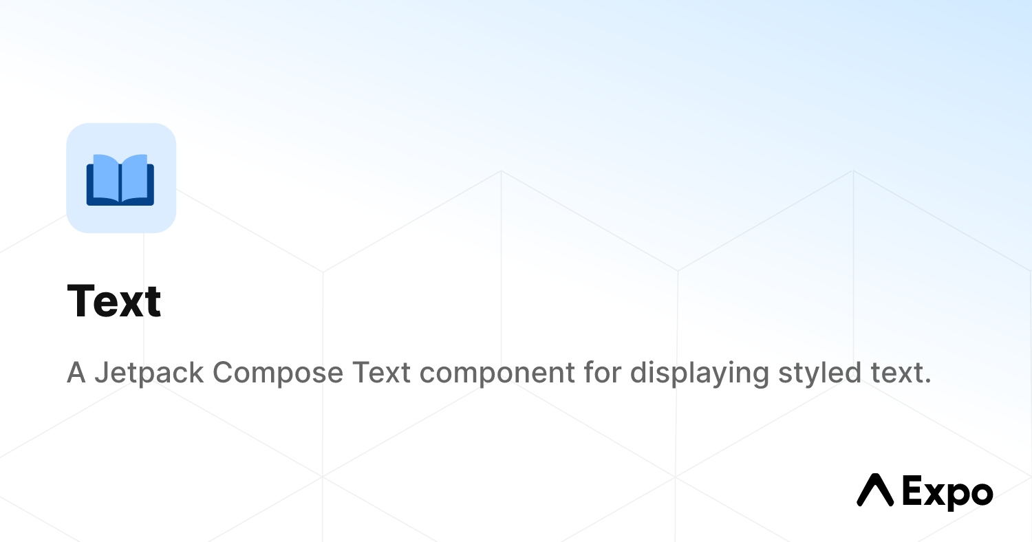 Text - Expo Documentation