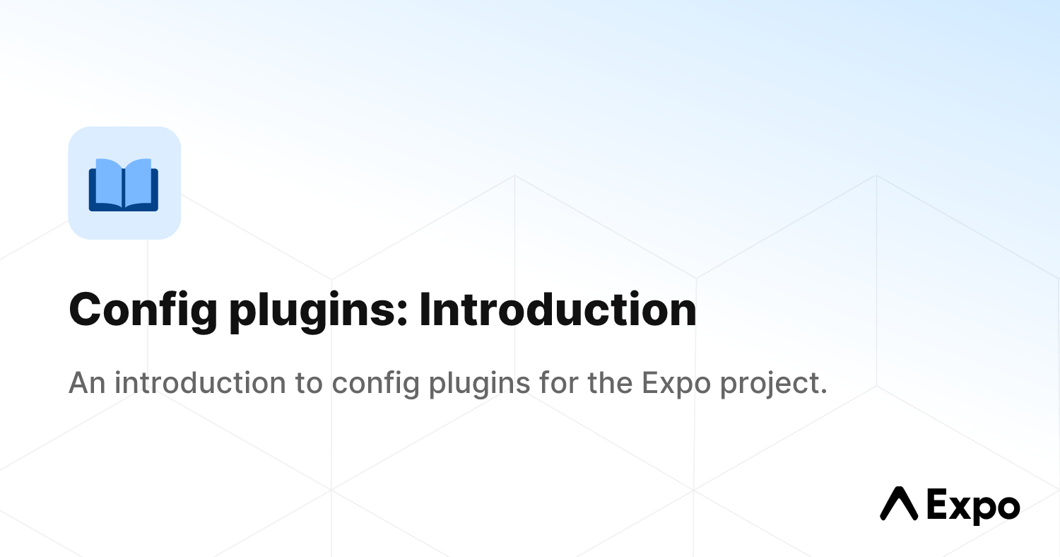 Config plugins: Introduction